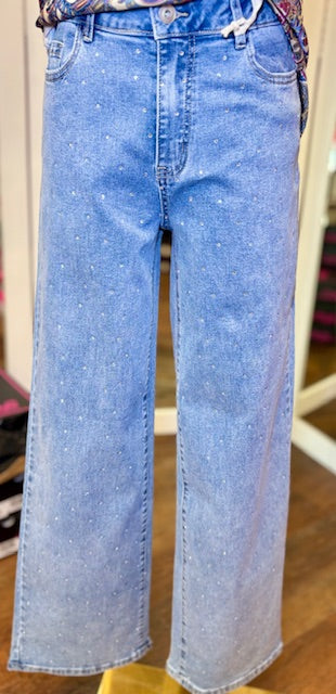 CB Wide Rhinestone Pant