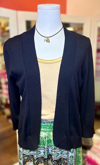 LuLuB Black Cardi