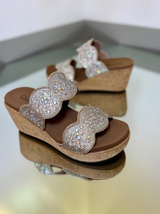 Corky's Clear Make a Toast Sandals